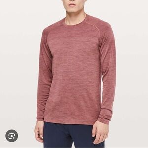 Lululemon Athletica Men’s Long Sleeve in Red Size XL